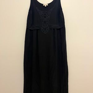 Black Aritzia maxi dress